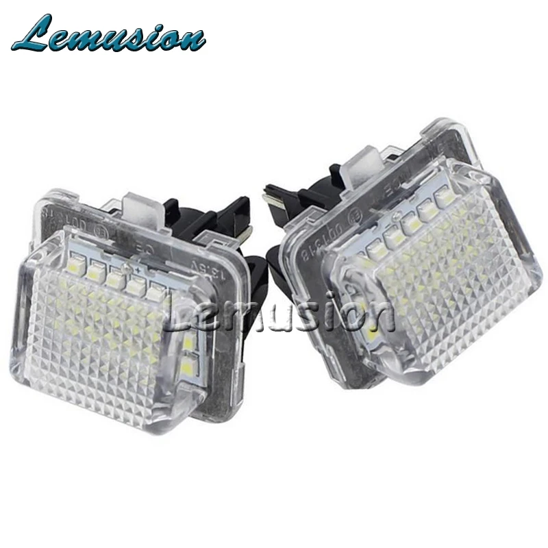 1 пара Автомобильный светодиодный номерной знак светильник дневные ходовые огни