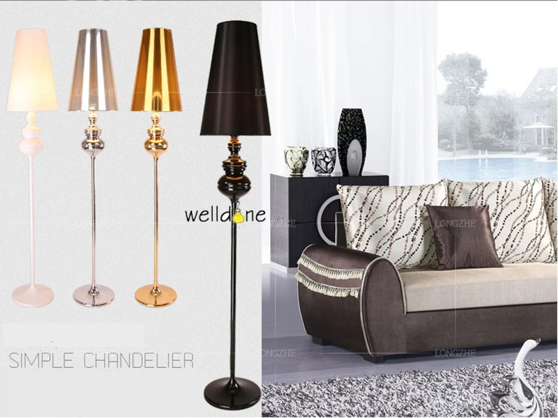 Modern Spanish Guardian Floor Lamp New Classical Bedroom Living Room Standing Fashion Study Hotel Gold LED | Лампы и освещение