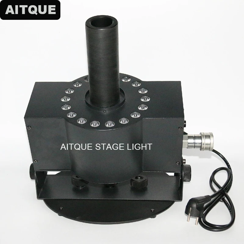 

6 шт. DMX512 съемка 8-10 метров CO2 струйная Колонка 3 в 1 RGB 18x3 Вт CO2 Cannon Smoke
