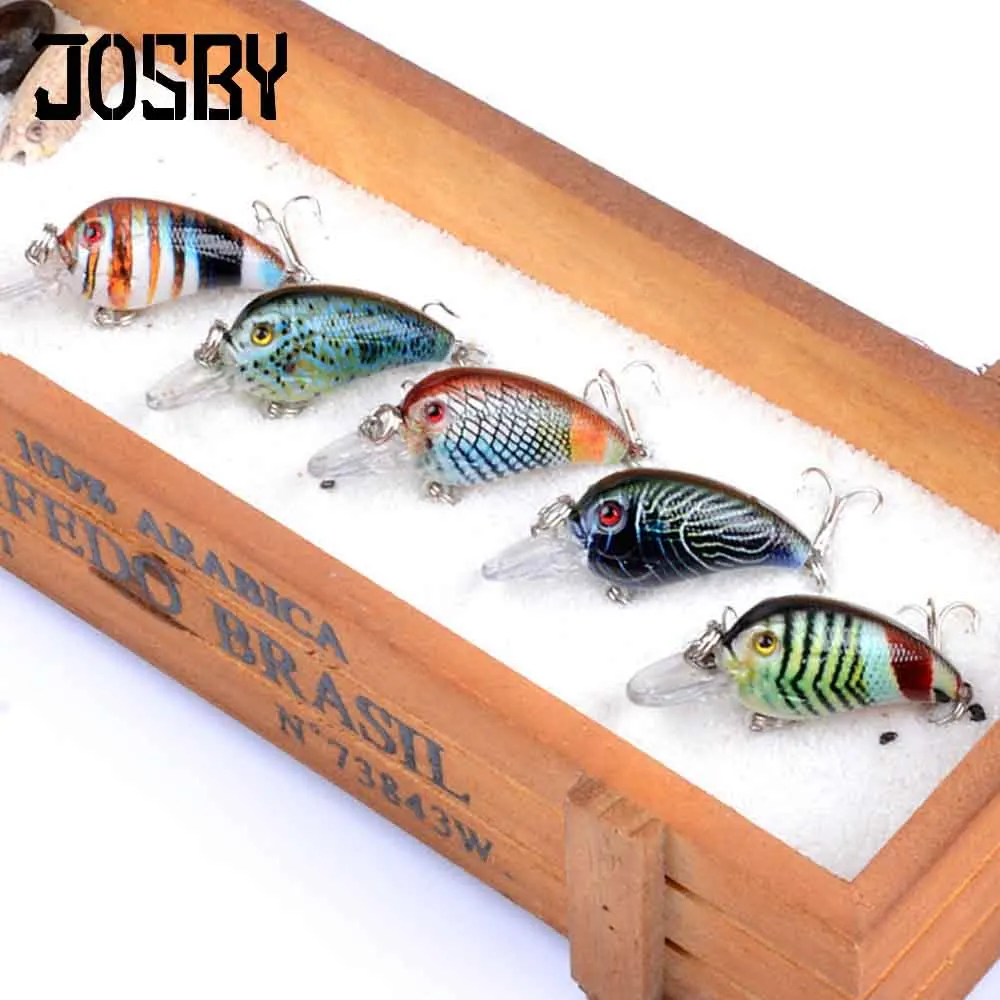 JOSBY Minnow рыболовная приманка 45 мм 4 2 г кренкбейт жесткая верхняя одежда воблер