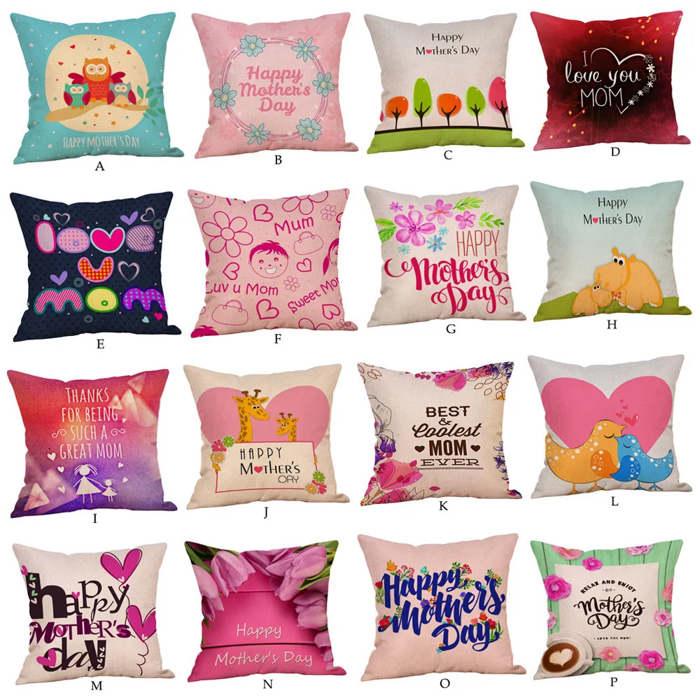 Горячая Распродажа праздничная Подушка с днем счастливой матери диванная