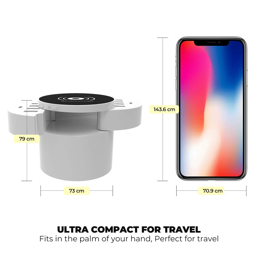Беспроводное зарядное устройство QI для IPhone, samsung, huawei, OPPO, Xiaomi, планшетов, телефонов, смартфонов, USB, зарядное устройство, 10 портов, настенное зарядное устройство, зарядная станция