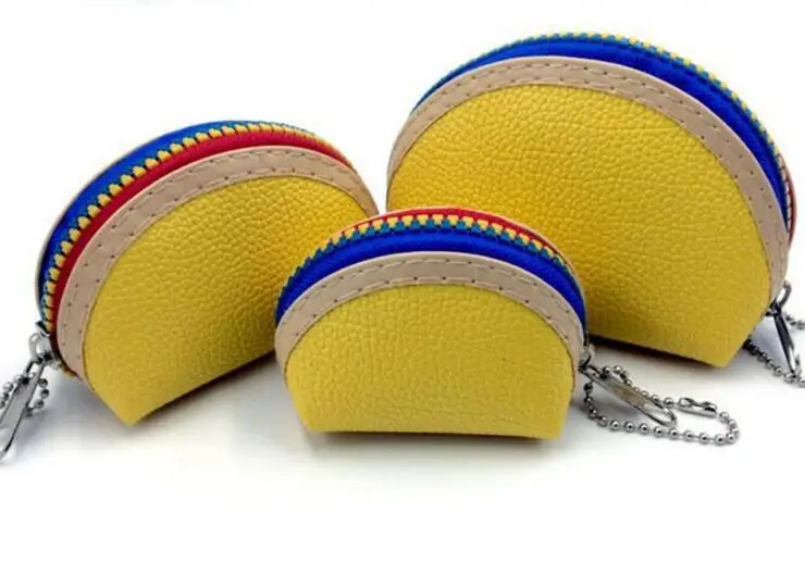 Женский кошелек M407 из трех предметов в комплекте цветной Пенни для монет сумка на