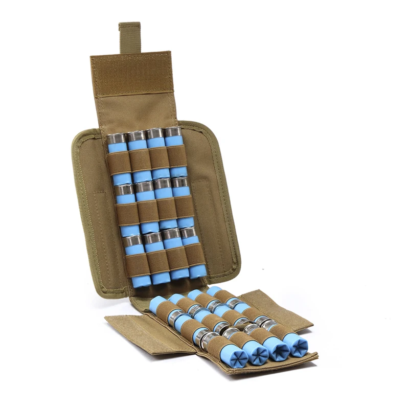 

Waterproof Anti-corrosion 12G Bullets Package Hunting Shells Package CS Field Portable Outdoor 25-Hole Bullet Bags New