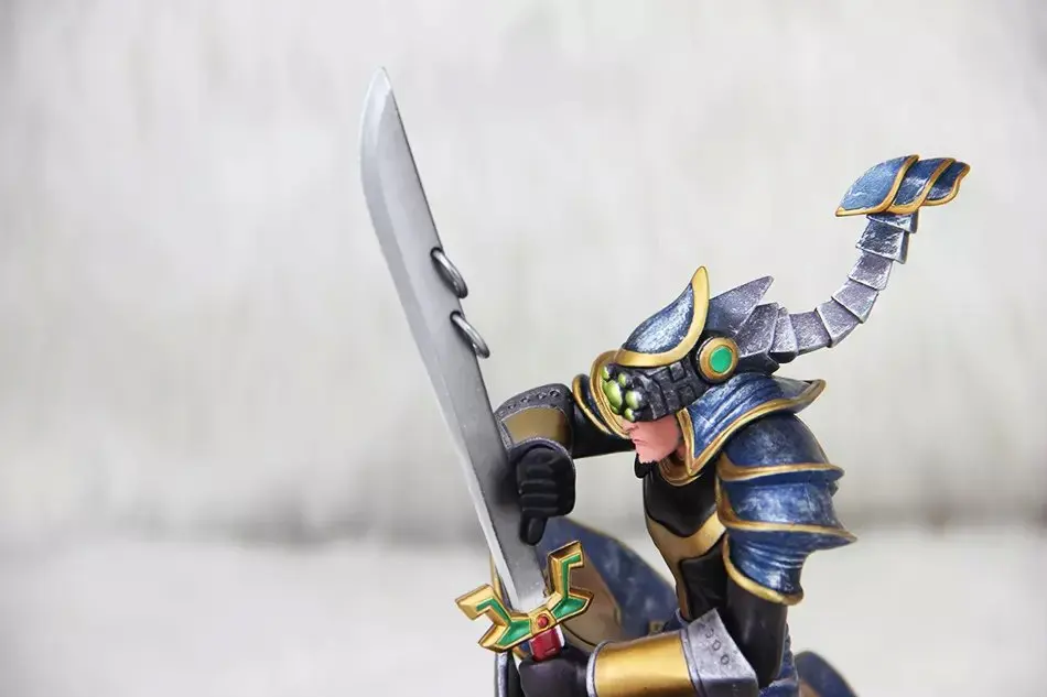 Экшн-фигурка Wuju Bladesman Master Yi Коллекционная кукла ПВХ 18 см упакованная в коробку игра герои фигурка мир как подарок для ребенка 160557