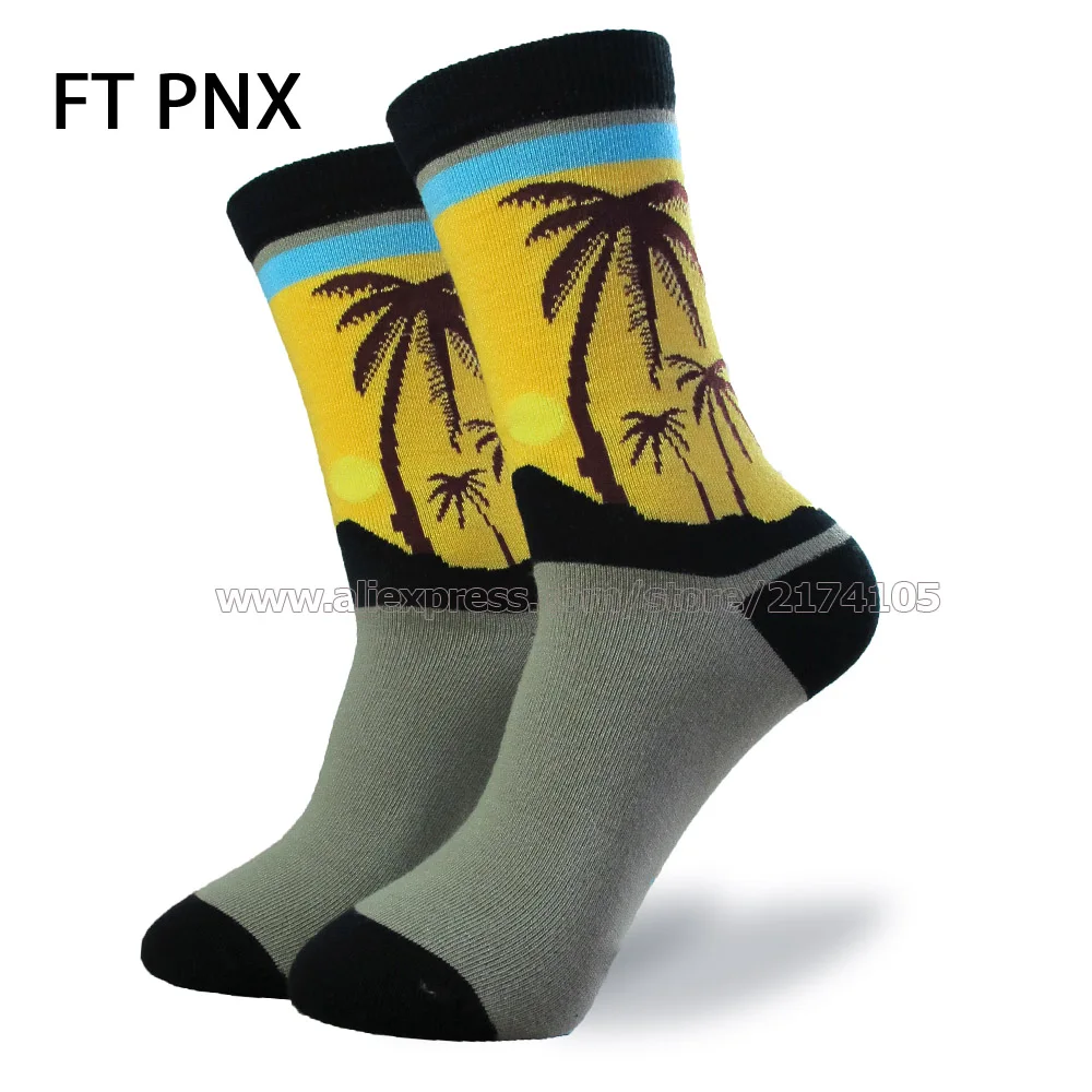 Мужчины и женщины упаковывать коробки цвета жаккардовые хлопчатобумажные носки