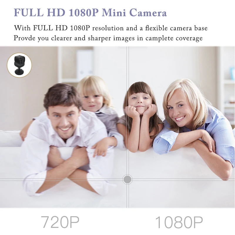 FHD 1080P мини камера ip wifi Мини Беспроводная ночного видения маленькая микро