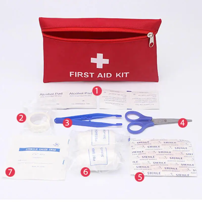 Портативный походный аптечка для первой помощи набор выживания тактический