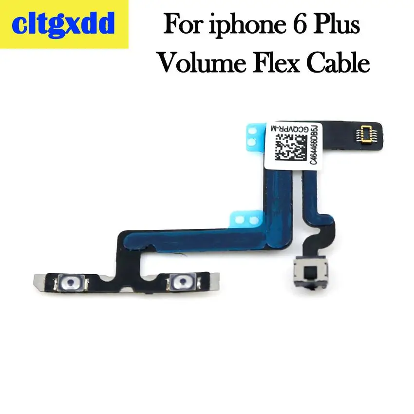 For iphone 6P volume Cltgxdd для iPhone 4, 4S, 5, 5S, 5C, 6, 6S Plus кнопка регулировки громкости источник энергии переключатель на кнопку выключения ключ гибкий кабель, сменные детали - Цвет: For iphone 6P volume