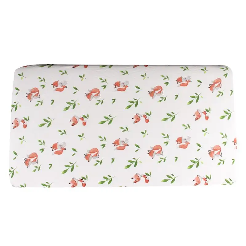 Простыня для детской кровати из 100% хлопка мягкий дышащий матрас мультяшное