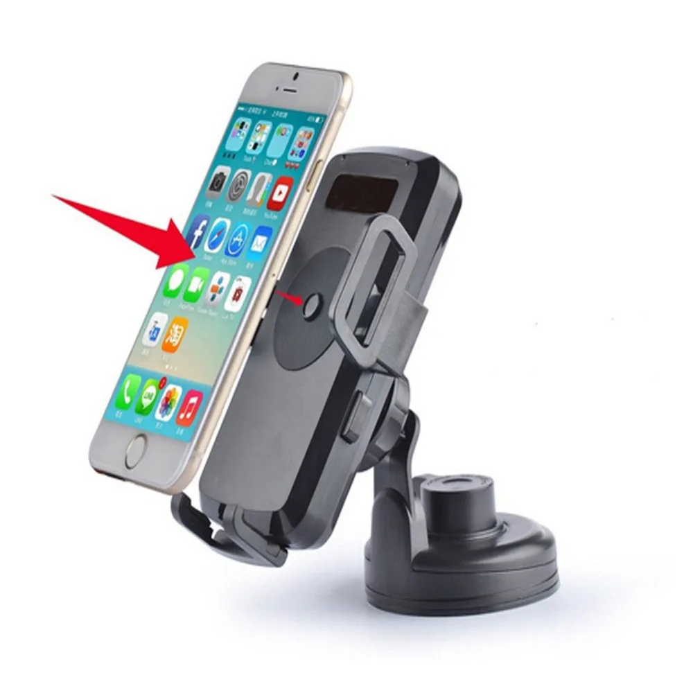 Универсальный беспроводной Qi Стандартный автомобильный держатель зарядного