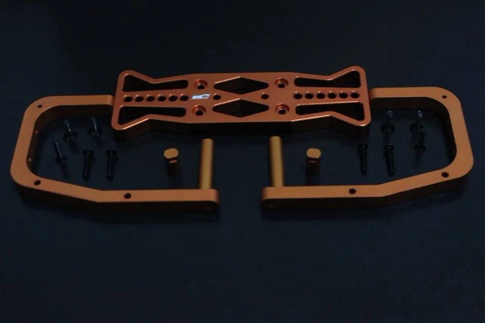 

baja alloy rear bumper (orange color)