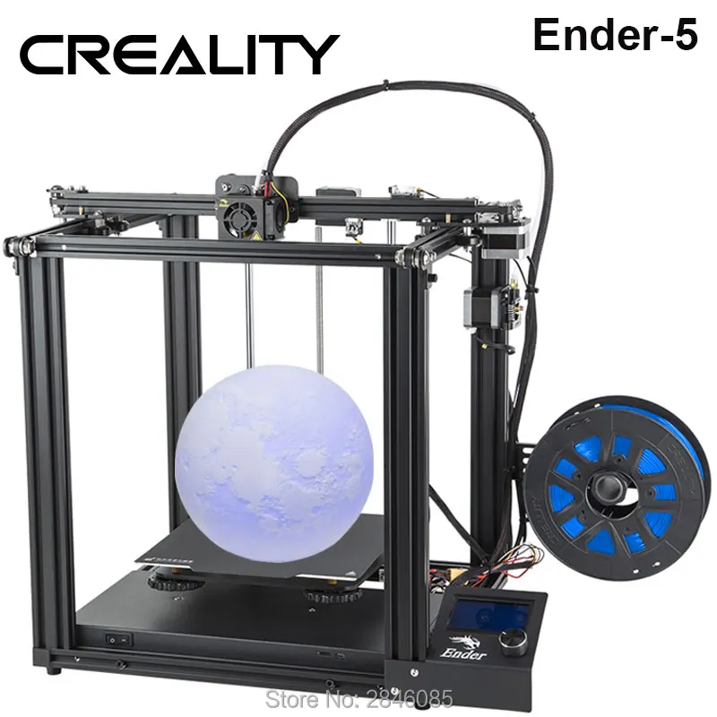 CREALITY 3d принтер Creality Ender-5 с Landy стабильная мощность, V1.1.3 материнская плата, магнитная пластина сборки, выключение питания