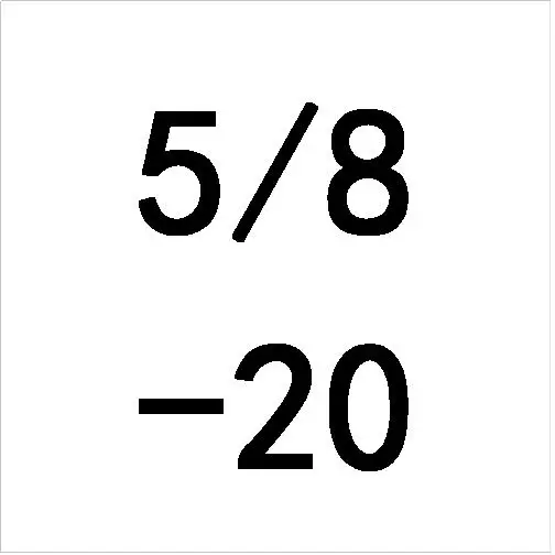 20 UN 5/8-11 12 14 16 18 20 24 27 28 32 36 40 UNC UNF UNEF UN UNS инструменты для нарезания резьбы правой руки для обработки прессформы 5/8" - Цвет: 20 UN