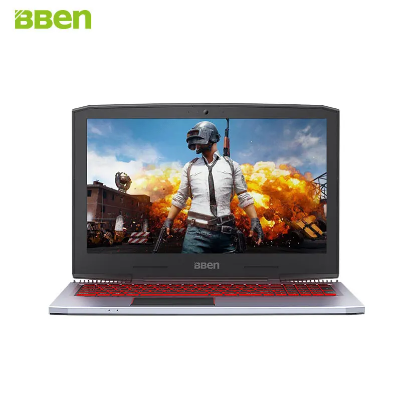 BBen G16 15.6'' Laptop Intel i7 7700HQ GTX1060 8G/16G RAM 128G/256G SSD 1T HDD Aviation Metal RGB Backlit Keyboard IPS Pro Win10