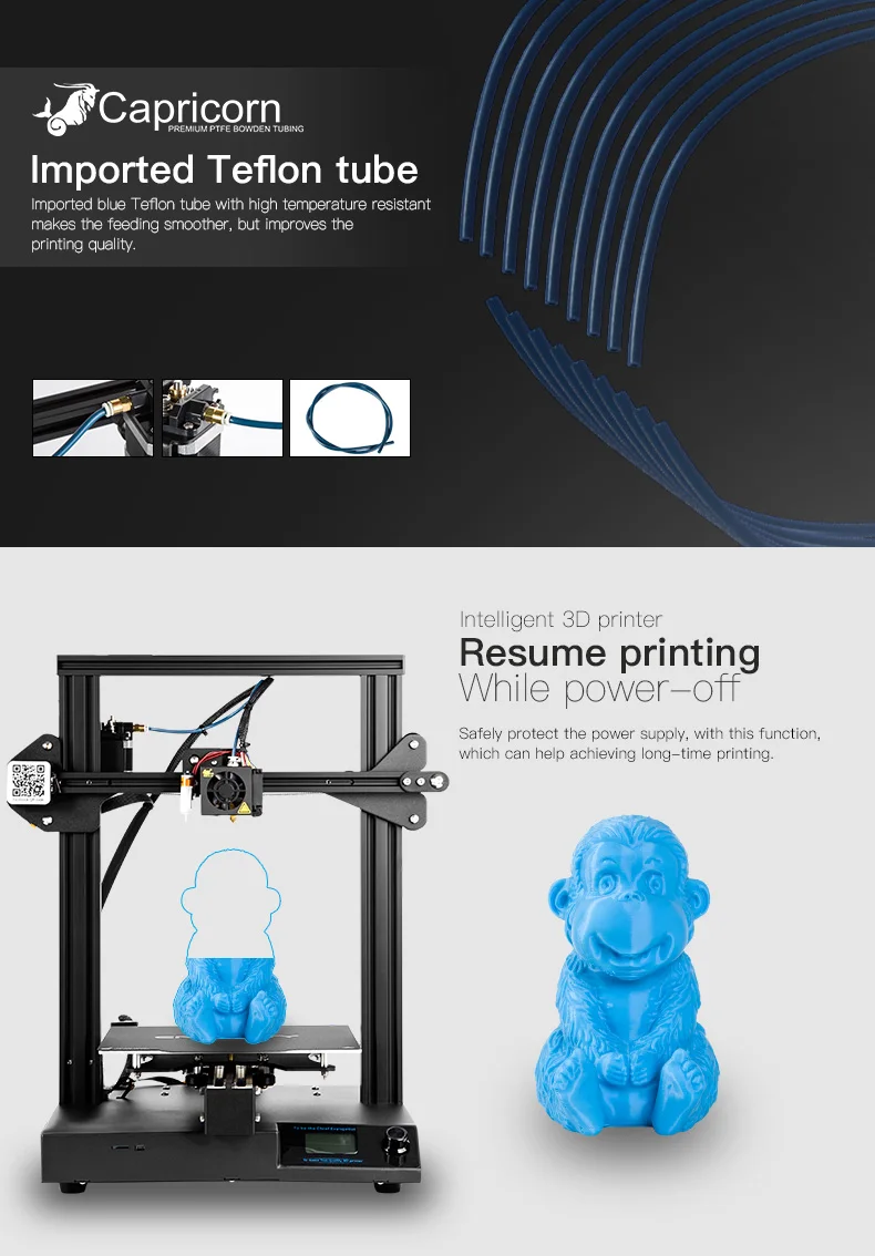 CREALITY 3D обновление видения CR-20 профессиональный принтер Комплект 24 в Поддержка обновление после отключения питания с BL Touch Авто выравнивание кровати