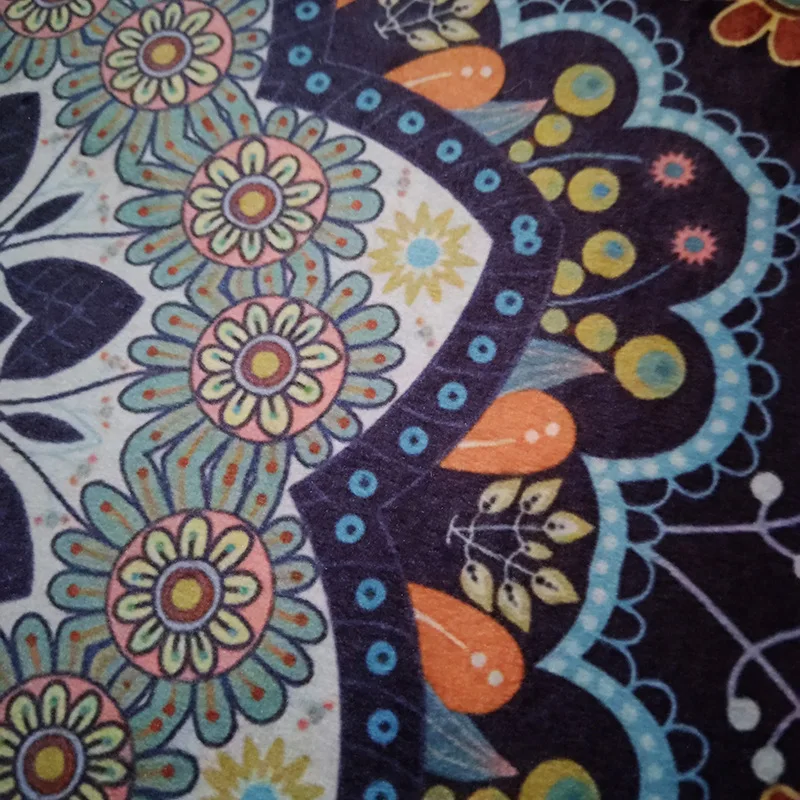 Современные национальные ветровые круглые плюшевые ковры для гостиной спальни