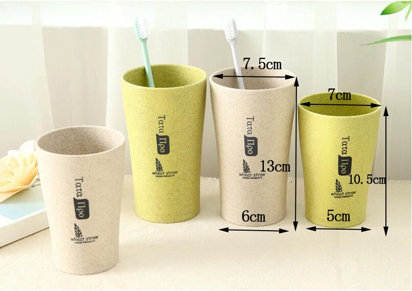 Пара чистки Зубная щётка чашки Ванная комната комплекты удобно ощущается удобен