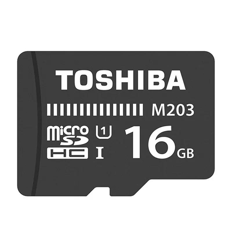 TOSHIBA Micro SD карты M203 Class 10 16 GB 32 ГБ, 64 ГБ и 128 Гб карты памяти C10 Mini SD карты SDHC SDXC UHS-I TF карты для смартфона/ТВ - Емкость: M203-16GB