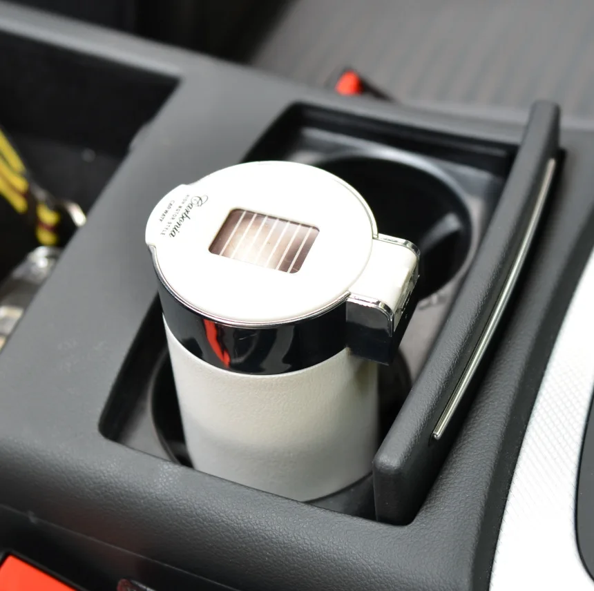 Новая автомобильная пепельница из углеродного волокна с подсветкой