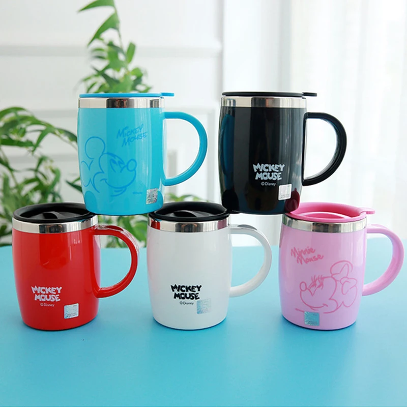 Дисней семья кружки офисные чашки 316 нержавеющая сталь Материал кофейная чашка с