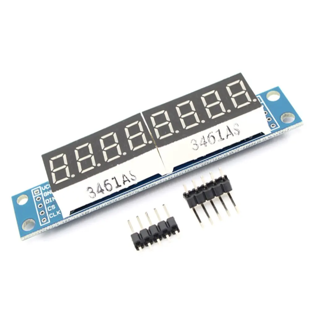 MAX7219 CWG 8 значный цифровой Дисплей Управление модуль разрядный 7 сегментный