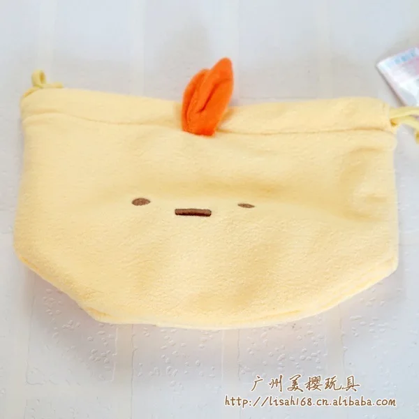 Sumikko Gurashi телескопическая ничья карманные SAN-X японской анимации углу био мультфильм куклы для детей милые мягкие подарок для девочек - Цвет: yellow