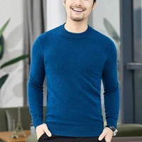 large size pure goat cashmere thick knit men fashion o neck pullover sweater 310g 7colors s 3xl retail wholesale