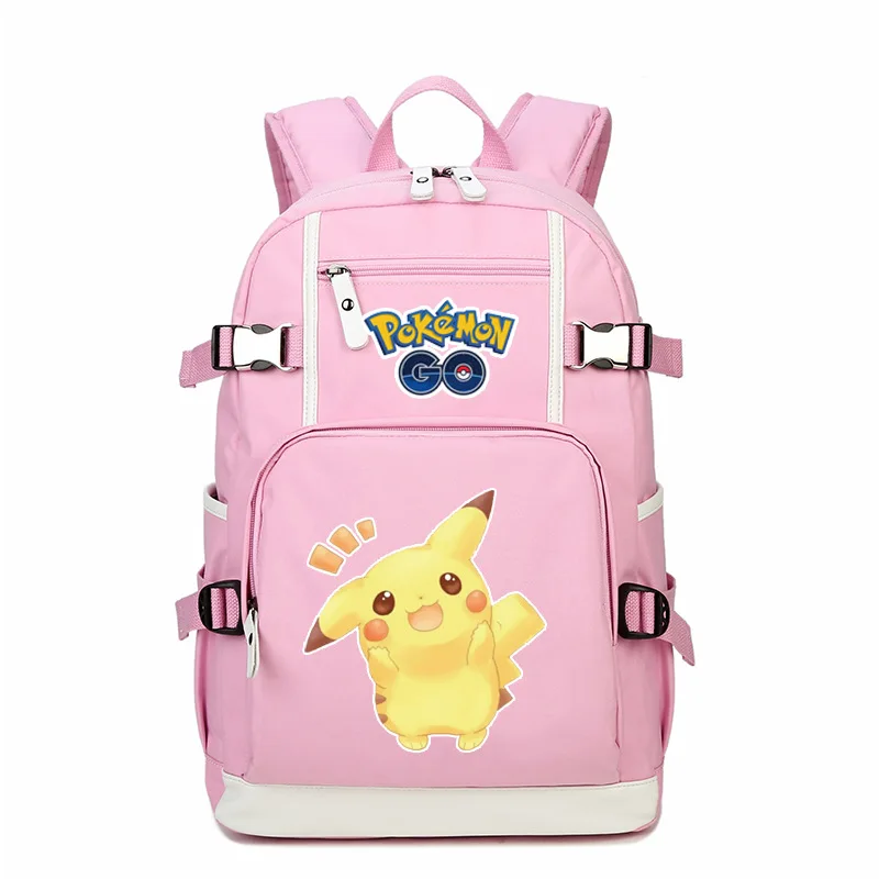 Go Pikachu Eevee дизайнерский Рюкзак Школьная Сумка повседневная Молодежная Студенческая книга дорожные сумки для ноутбуков - Цвет: Style 8