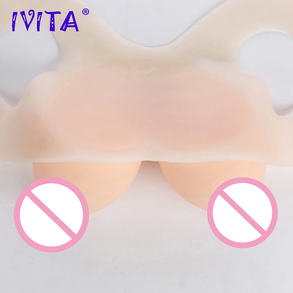 Силиконовая молочная форма IVITA 12 кг гигантские реалистичные поддельные груди для