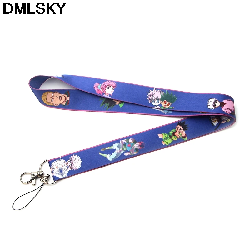 DMLSKY HUNTERxHUNTER аниме бейдж со шнурком ID Lanyards/телефонная веревка/Key нашейные ремешки Ремешки M3291