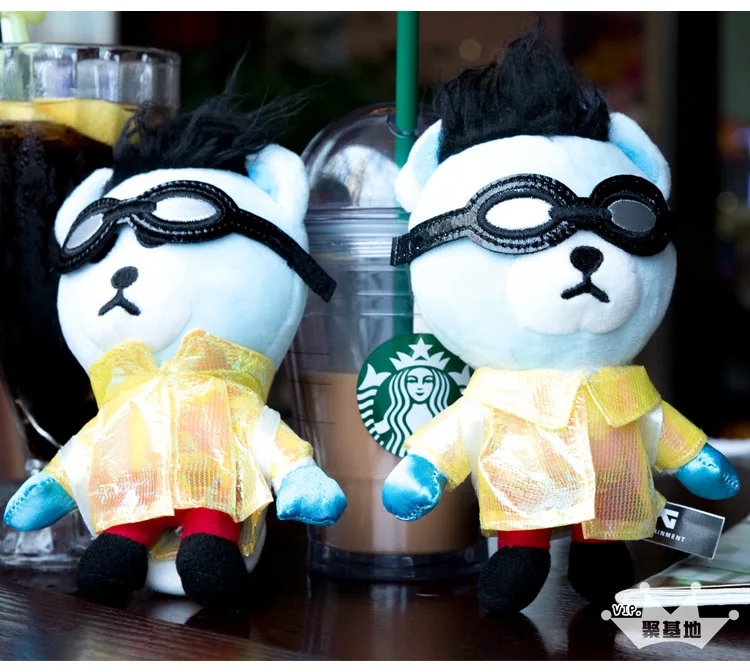 XINTOCH BIGBANG игрушки плюшевые куклы KRUNK X брелок GD BAEBAE милые животные кулон Рождественский подарок для детей Прямая