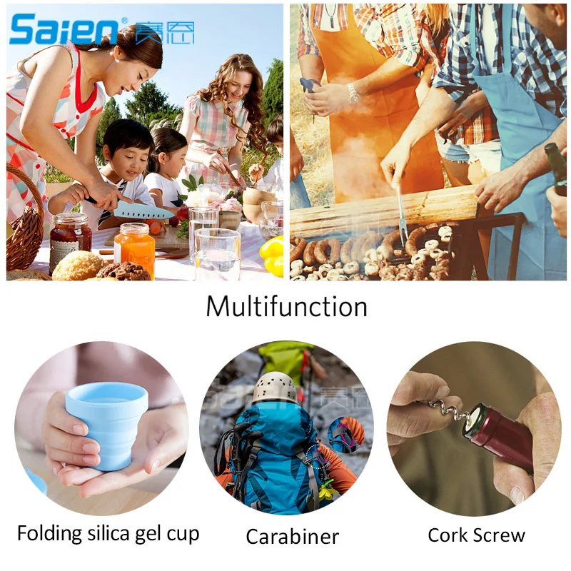 17 шт. дорожные кухонные принадлежности для кемпинга|Столовые приборы пикника| |