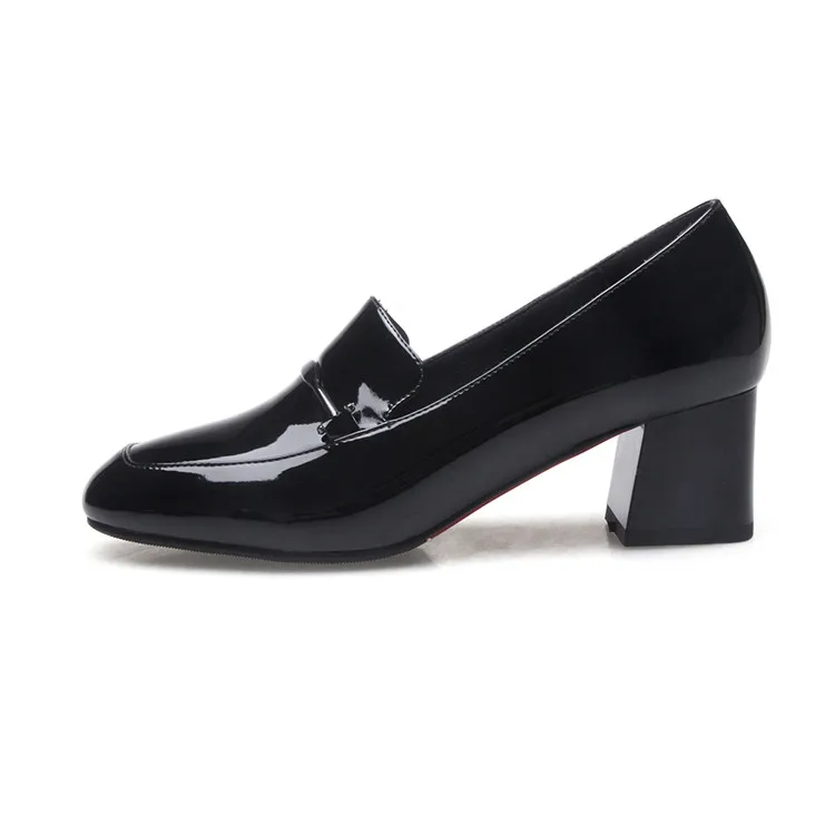 MLJUESE/2018 женские туфли-лодочки Сезон осень-весна Женские металлические красного