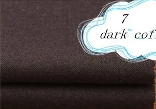 7dark coffee 1 метр ткань из льна и хлопка для пошива стеганая Лоскутная Ткань DIY шторы в простом стиле из плотной ткани telas жира четверти ручной работы Рукоделие zakka - Цвет: 7dark coffee