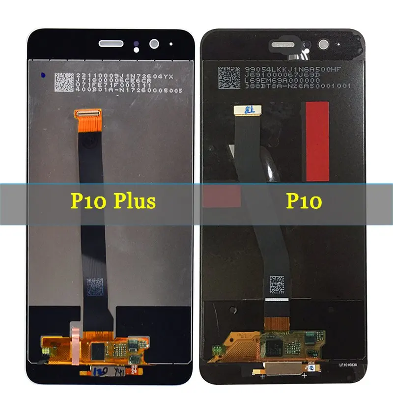 ЖК дисплей и дигитайзер сенсорной панели в сборе для Huawei P10 Plus с рамкой сменный