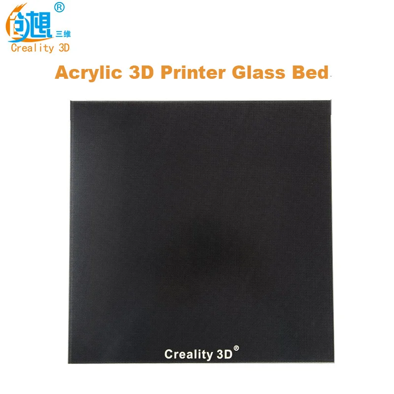 Creality 3d принтер платформа с подогревом кровать ультра база стеклянная кровать 23,5*23,5 см DIY аксессуары работает на 400 градусов. C для Ender 3