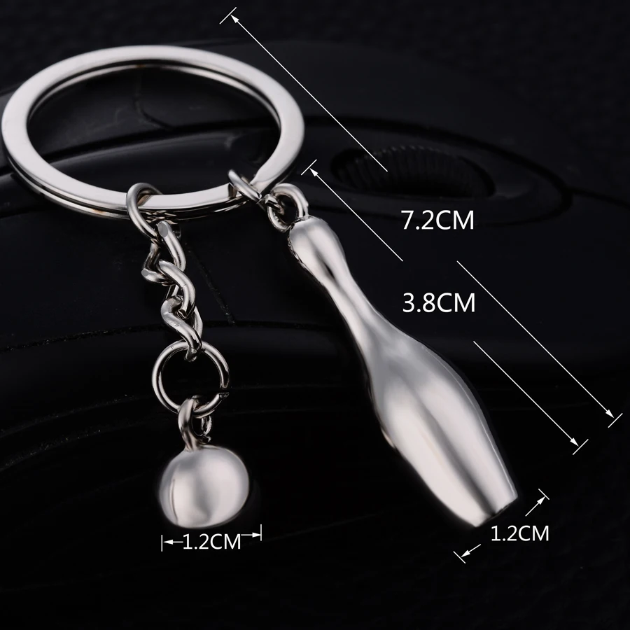 Очаровательный брелок из цинкового сплава Стильный Брелок держатель креативная