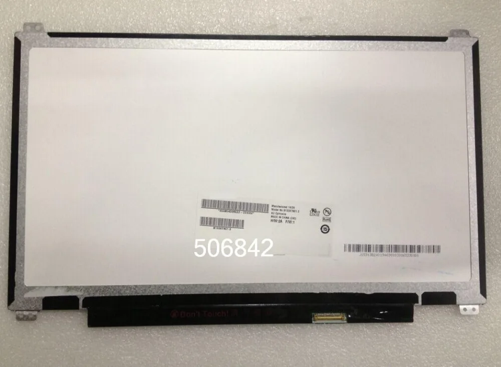 

13.3" B133XTN01.3 30pin up+down Screw Holes LCD Laptop LED Display Screen