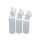 Портативный флакон для очистки лица с пенообразователем, силиконовая щетка, массажная головка для фотографий