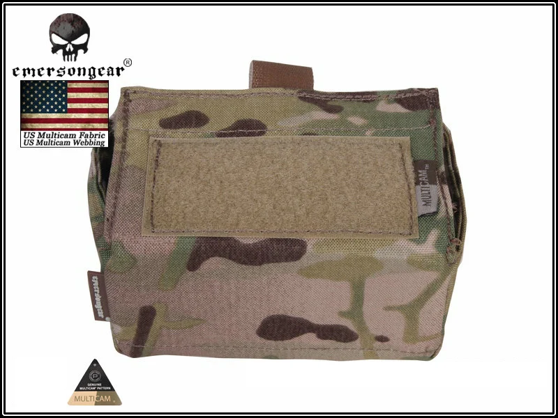 MC Разгрузка emersongear Пуля для дробовика портативная поясная сумка охотничья Военная Экипировка поясная сумка тактическая сумка EM9040 Мультикам, хаки черный - Цвет: MC