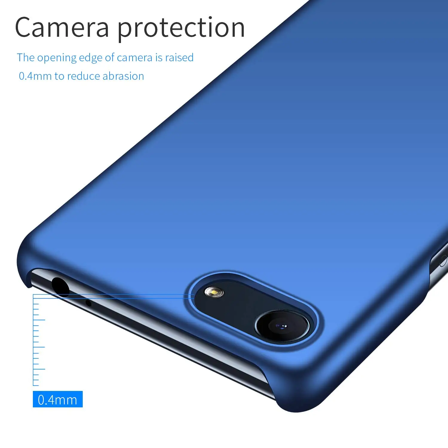 Для sony Xperia Ace SO-02L Чехол Ультра тонкая жесткая задняя панель из поликарбоната матовый чехол для sony Xperia Ace полная защитная крышка 5,0 дюйма