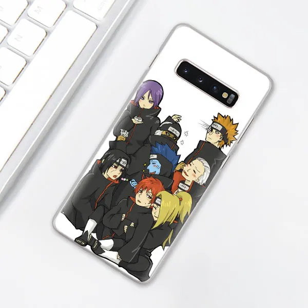 012 Ботинки в стиле аниме «Naruto Akatsuki чехол для телефона для samsung Galaxy S10e S10 плюс S7 S8 S9 Plus, Note 8, 9, 10, плюс S10 5G M20 M30 жесткий чехол Coque - Цвет: 012