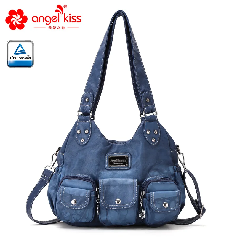 Angel Kiss Casual Handbags Crossbody Bags for Women Waterproof PU Tote Purse XS161497Z | Багаж и сумки