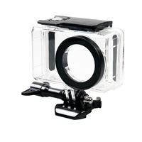 fotofly mijia 4 k sport camera accessories waterproof housing protector box for xiaomi mijia mini 4k diving case underwater 40m
