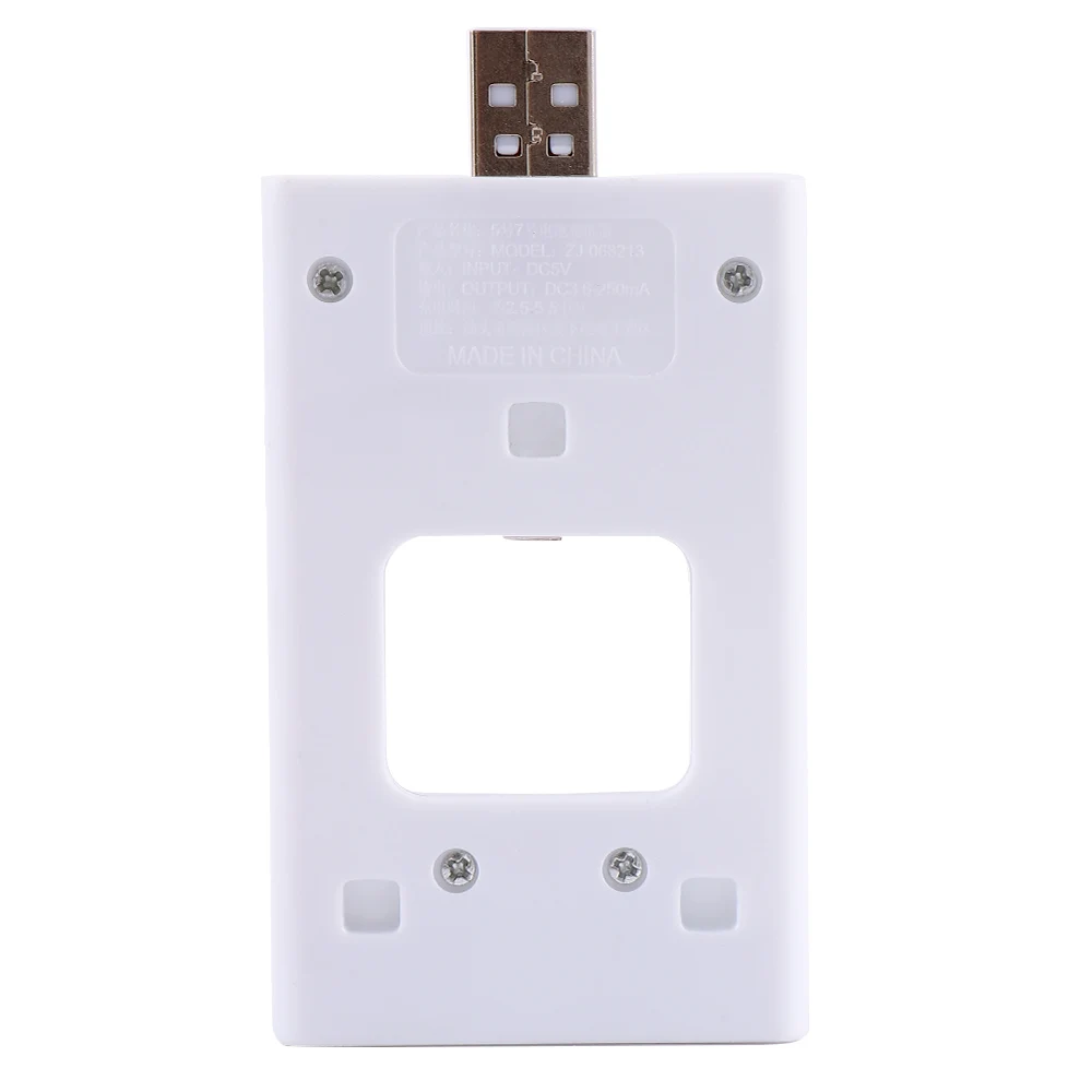 1 шт. модный 3 слота Универсальный 3,6 В зарядное устройство адаптер с USB Интеллектуальная Зарядка для никель-кадмиевых аккумуляторов AA AAA