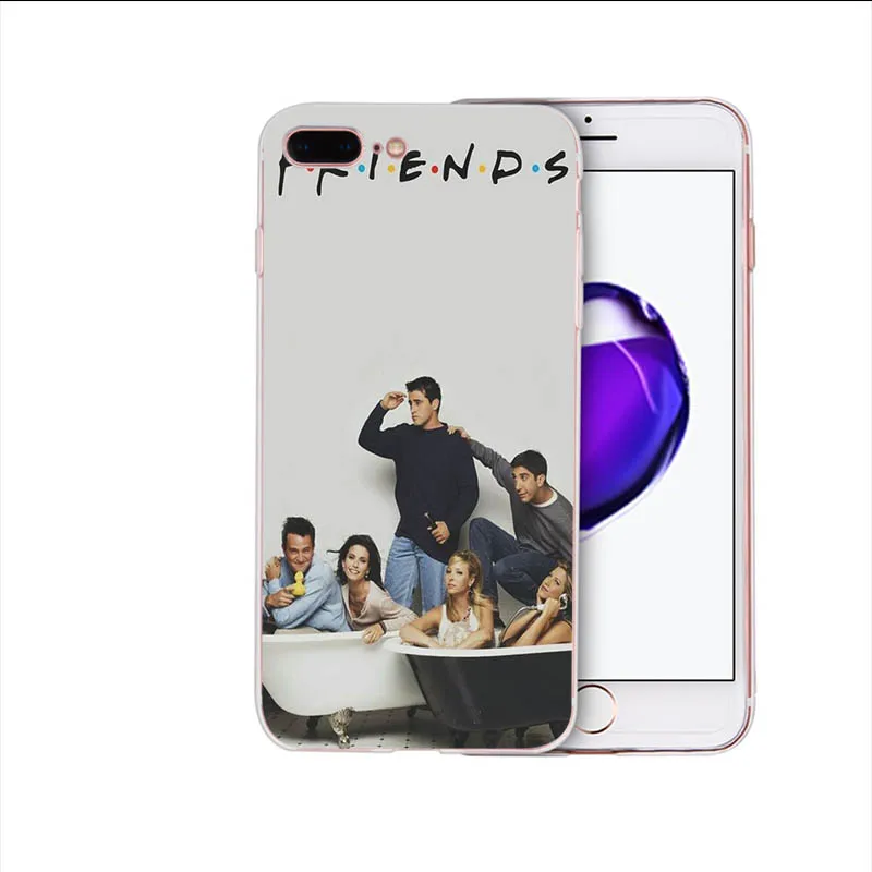 Мягкий чехол для телефона для iPhone 7 Plus, 8, X, 6, 6 S, Plus, 5, 5S SE XS MAX XR друзей ТВ шоу Забавный Центральная кофейня парк TPU Защитный чехол Coque Fundas