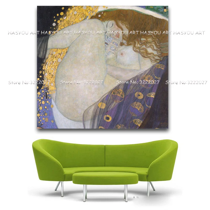 Ручная роспись Klimt высокое качество масляная живопись абстрактный Декор
