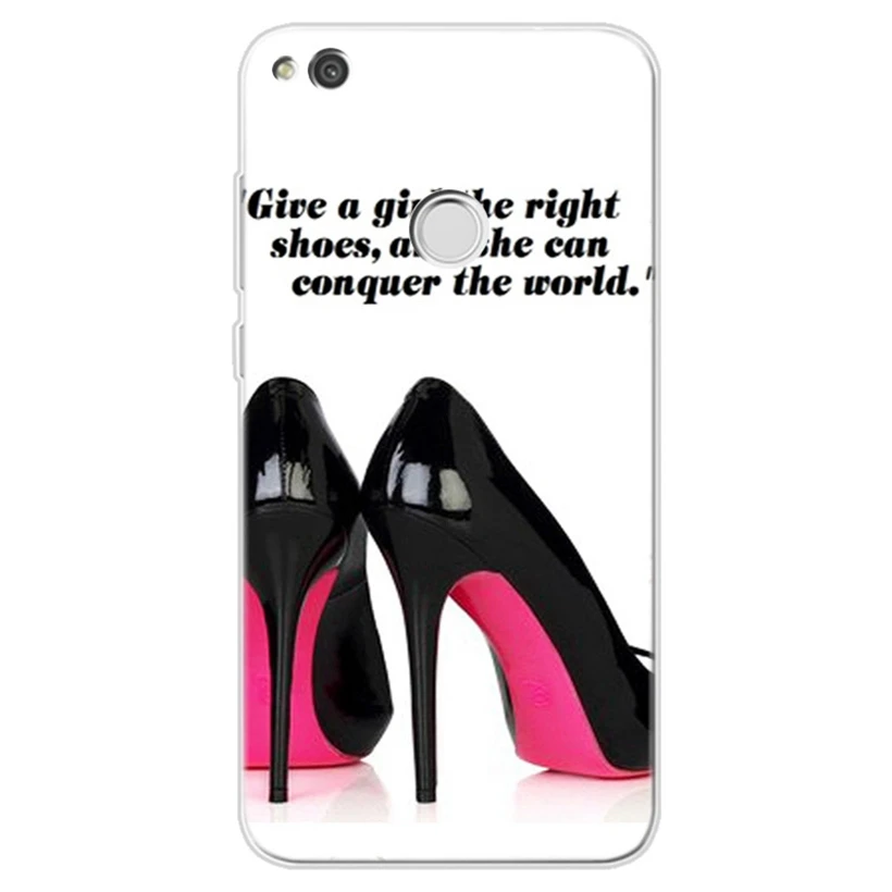 Soft Case For Huawei Nova 3 P9 P10 lite/P8 Lite Y5 II Honor 7A 8A 8X 8C 9 10 Mate 20 Pattern Lady pattern TPU Cover AC004 |