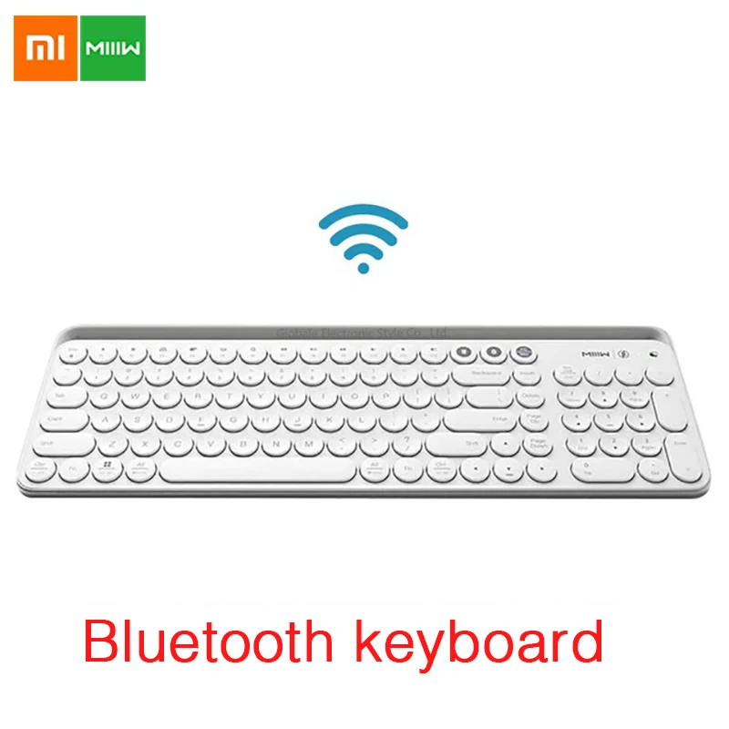 Оригинальная Двухрежимная клавиатура Xiaomi Miiiw с Bluetooth переключение в один клик 104